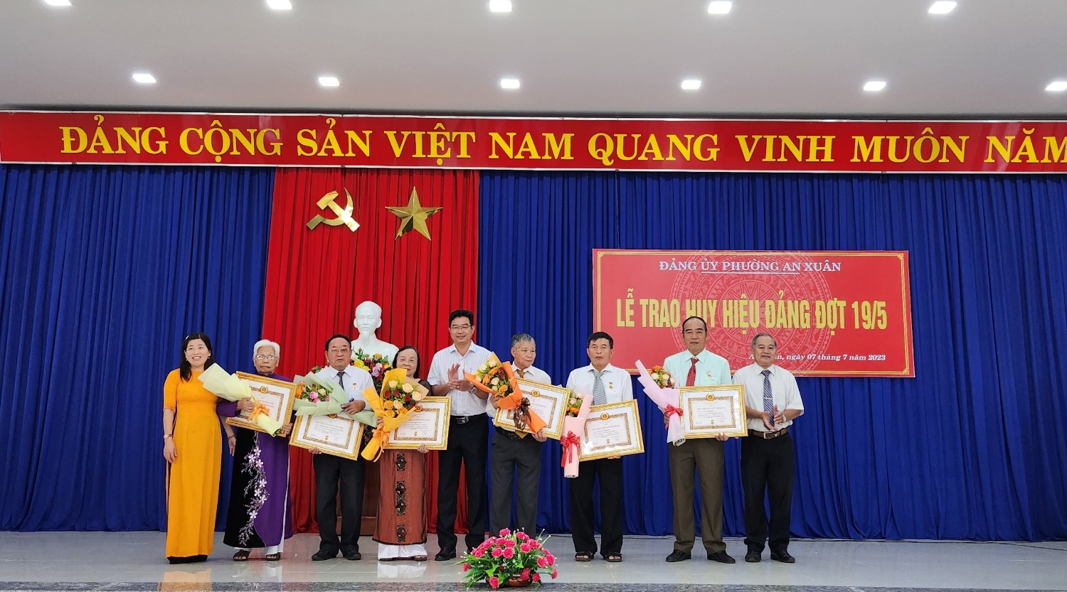 Đảng bộ phường An Xuân sơ kết nửa nhiệm kỳ thực hiện Nghị quyết đại hội Đảng bộ phường